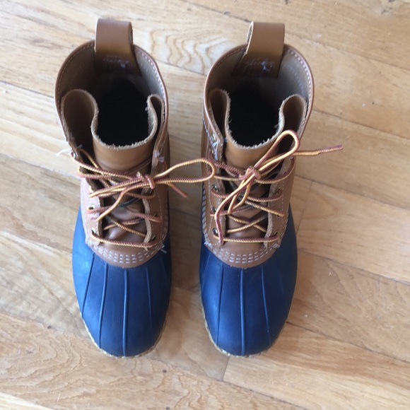 LL bean 8” boots 10 Wide - Picture 4 of 4